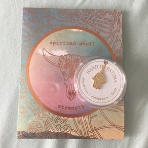 Alex and Ani Hand of Fatima Gold Charm